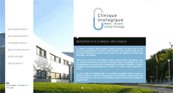 Desktop Screenshot of clinique-urologique-nantes.fr